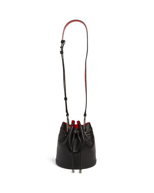 Christian Louboutin By Your Side Leather Bucket Bag