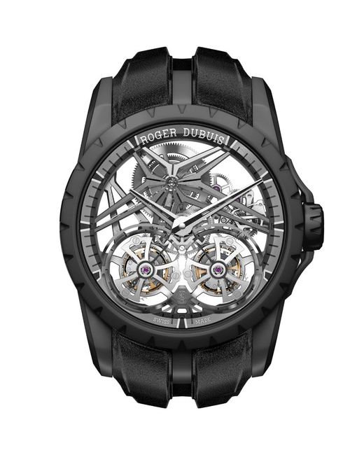 Roger Dubuis Excalibur Double Flying Tourbillon Watch 45mm