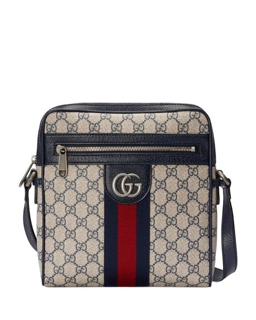 Gucci Small GG Supreme Ophidia Messenger Bag