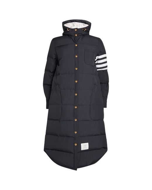 Thom Browne Knee-Length Down-Filled Puffer Jacket