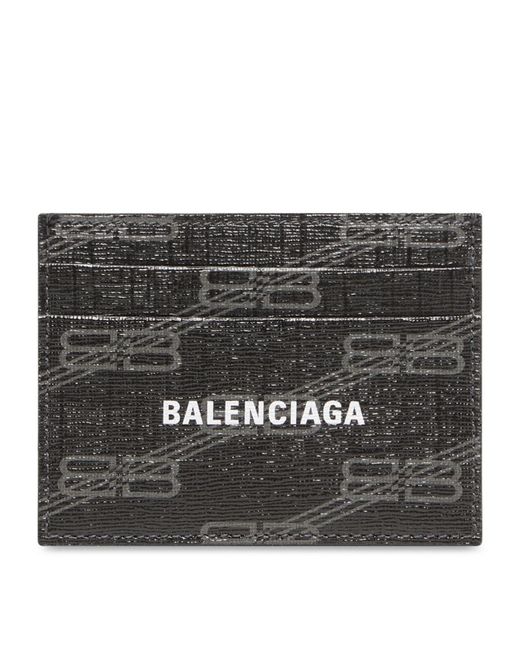 Balenciaga BB Logo Print Card Holder