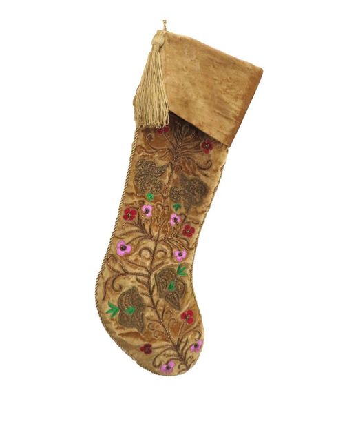 Harrods Embroidered Stocking