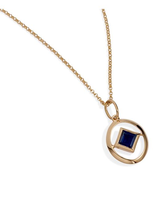 Annoushka Gold and Sapphire Birthstone Necklace