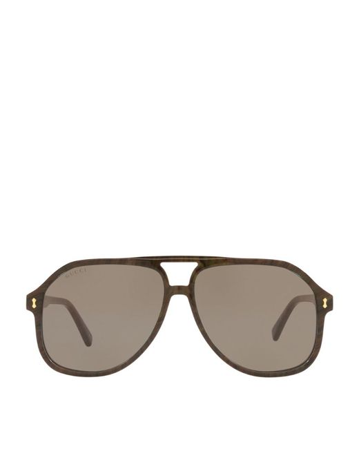Gucci Pilot Sunglasses