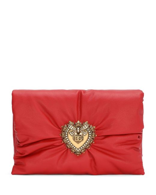 Dolce & Gabbana Padded Devotion Soft Shoulder Bag