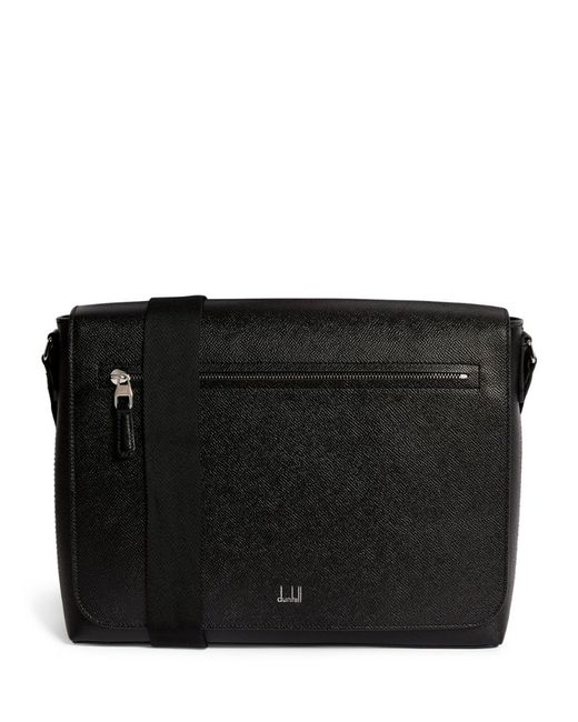 Dunhill Leather Cadogan Messenger Bag