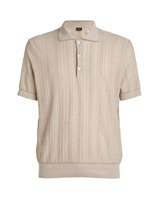 Brioni Knitted Polo Shirt