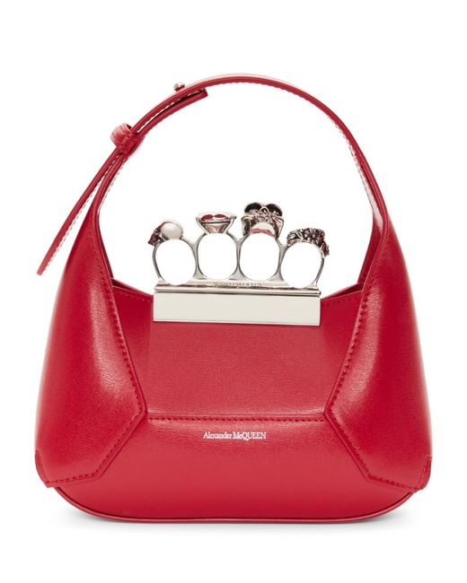 Alexander McQueen Jewelled Top-Handle Bag