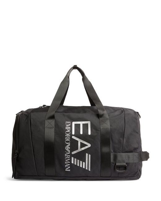 Ea7 Logo Print Gym Bag