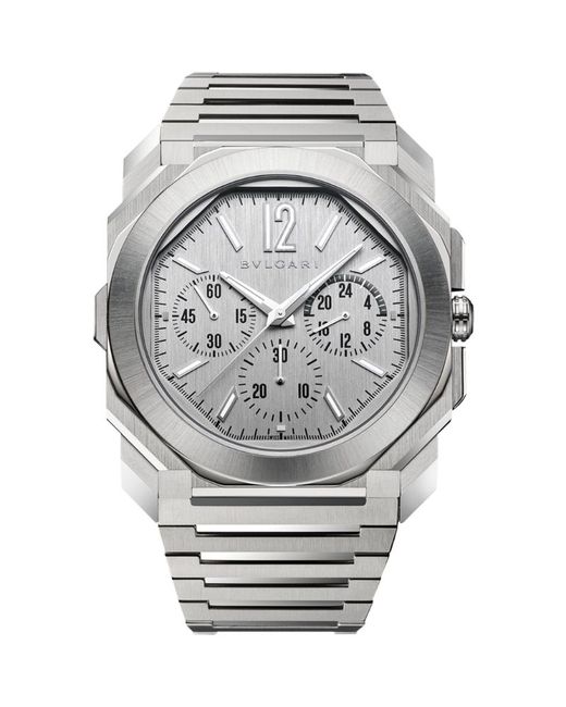 Bvlgari Octo Finissimo Chronograph GMT Watch 43mm