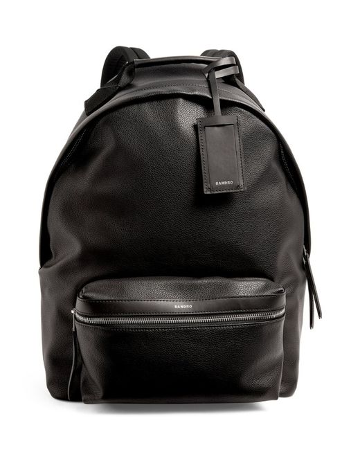 Sandro Leather Backpack