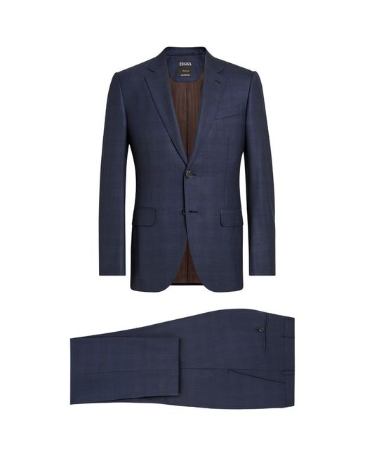 Z Zegna Prince of Wales Check Suit