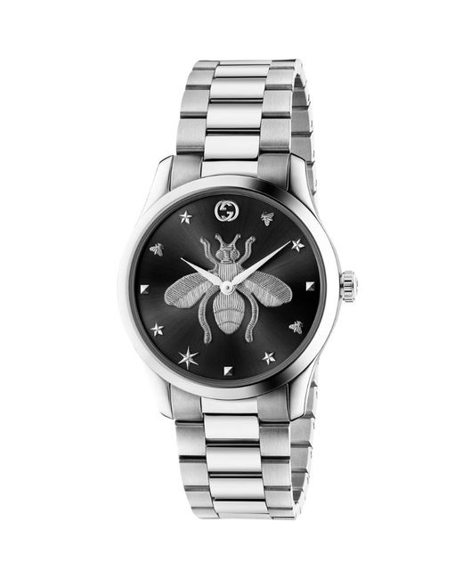 Gucci Stainless G-Timeless Watch 38mm
