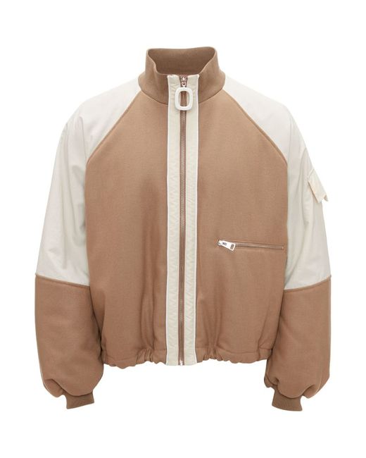 J.W.Anderson Wool-Blend Track Jacket