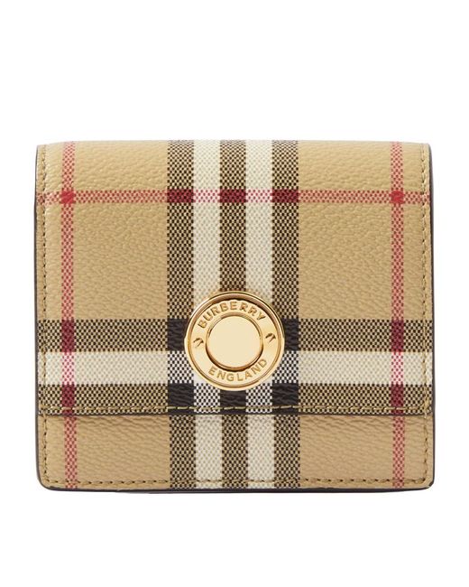 Burberry House Check Folding Wallet
