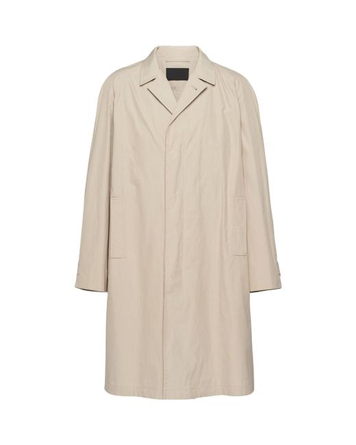 Prada Cotton-Blend Overcoat