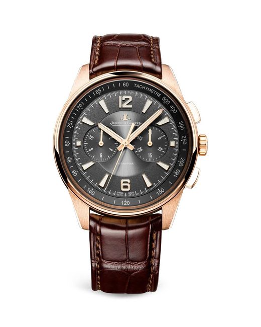 Jaeger-Lecoultre Pink Gold Polaris Chronograph Watch 42mm