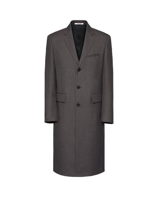 Valentino Single-Breasted Coat