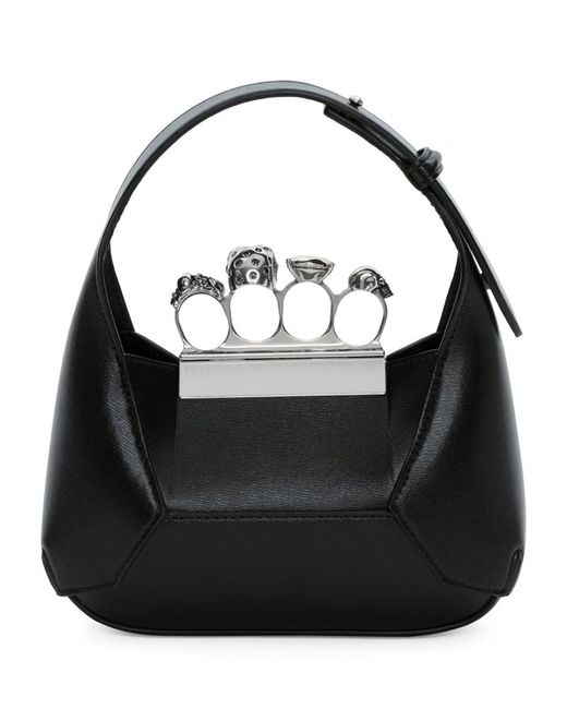 Alexander McQueen Mini Jewelled Top-Handle Bag