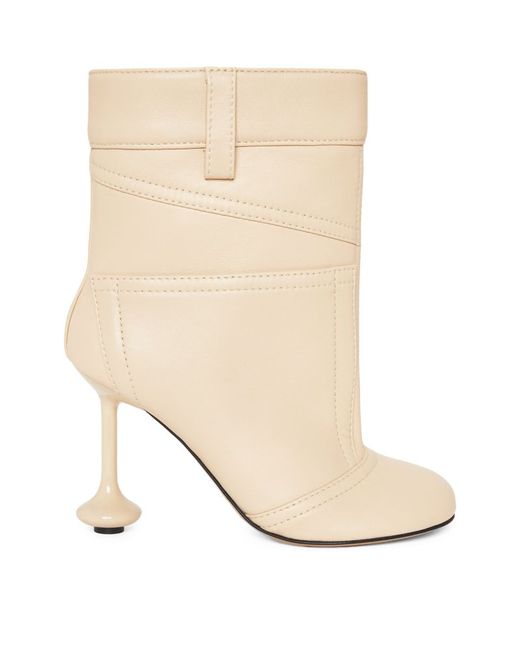 Loewe Leather Toy Ankle Boots 90