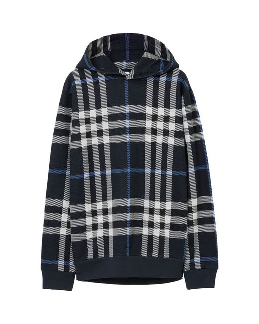 Burberry Cotton Check Hoodie