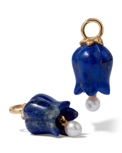 Annoushka Lapis Lazuli Tulip Drop Earrings