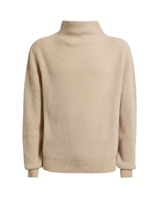 The Row High-Neck Daniel Sweater