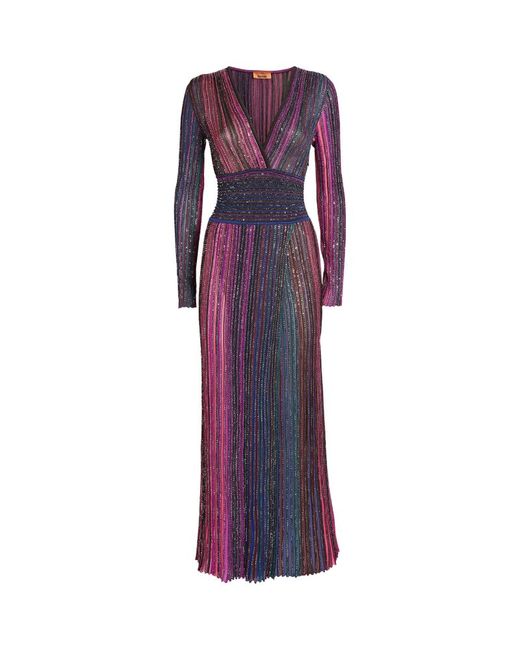Missoni Sequin-Embellished Maxi Dress