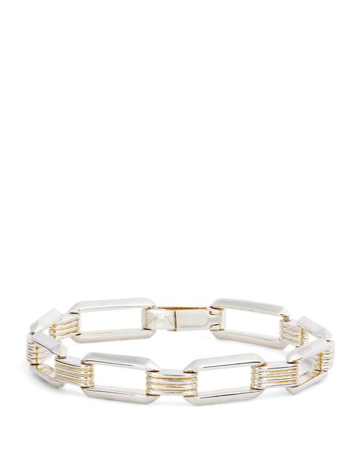 Nialaya Jewelry Sterling Link Bracelet