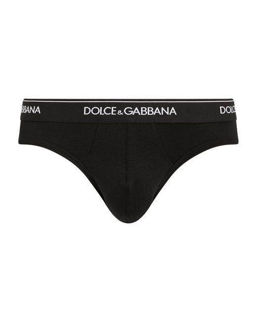 Dolce & Gabbana Logo Midi Briefs Pack of 2