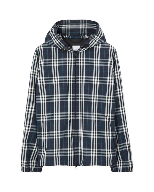 Burberry Check Hooded Jacket