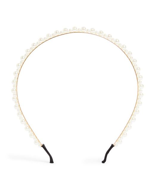 Patachou Pearl-Embellished Headband