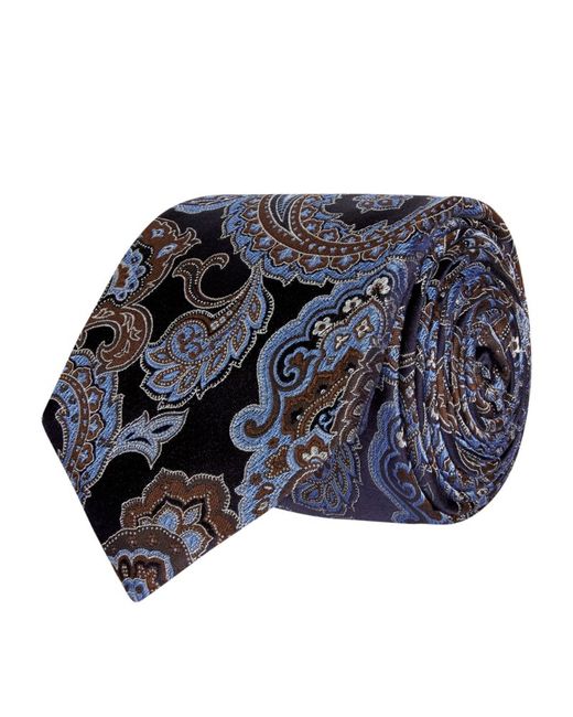 Eton Paisley Pattern Tie