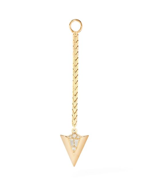 Annoushka Gold and Diamond Deco Arrow Earring Drops