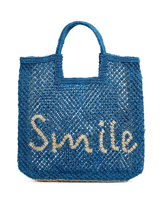 The Jacksons Woven Stella Smile Tote Bag