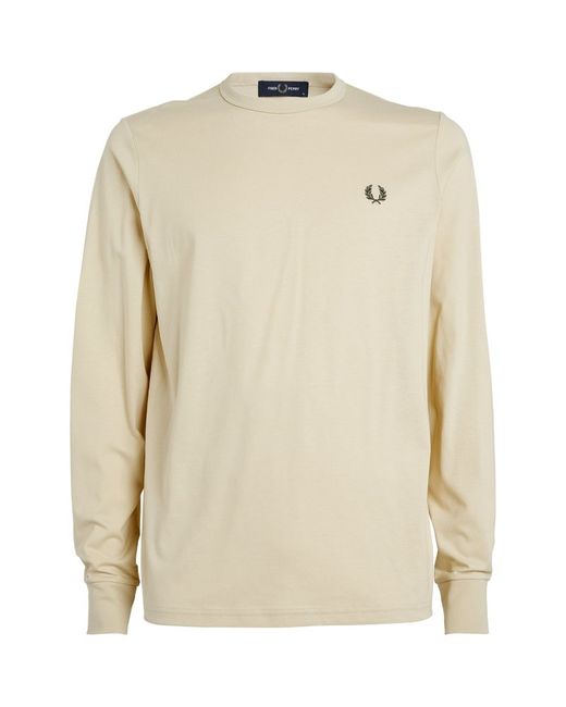 Fred Perry 3D Graphic Long-Sleeve T-Shirt