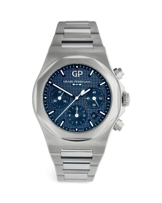 Girard-Perregaux Stainless Laureato Chronograph Watch 42mm