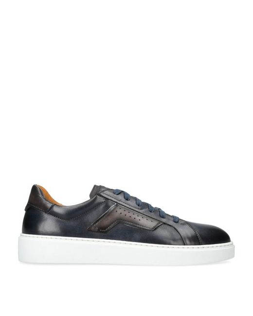 Magnanni Leather Lotto Low-Top Sneakers