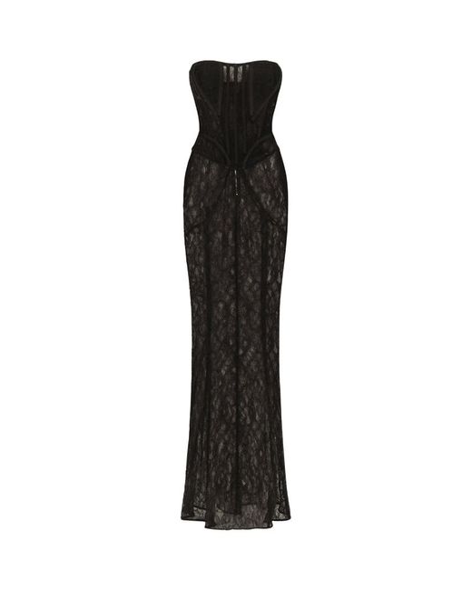 Dolce & Gabbana Lace Corset Dress