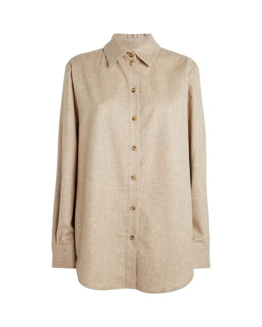 Asceno Wool-Cashmere London Shirt