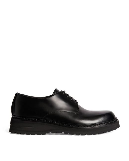 Giorgio Armani Leather Derby Shoes