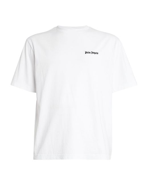 Palm Angels Embroidered Logo T-Shirt