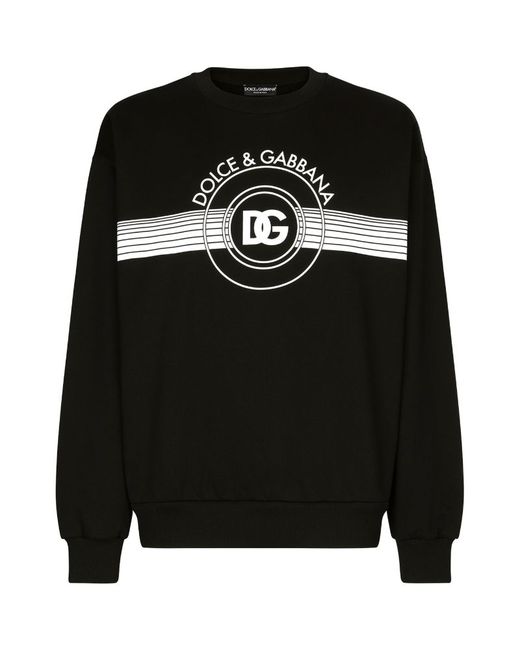 Dolce & Gabbana DG Logo Print Sweatshirt