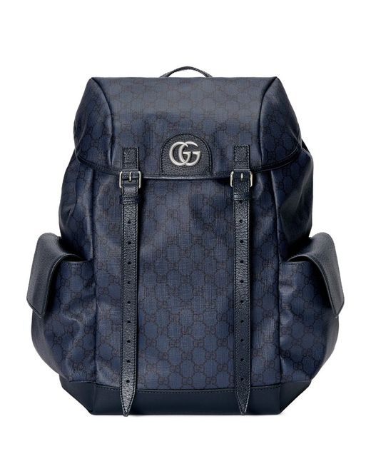 Gucci Medium GG Supreme Ophidia Backpack