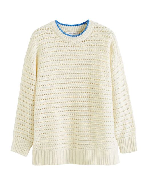 Chinti And Parker Crochet Sweater