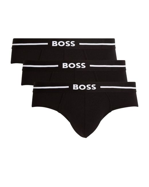 Boss Logo Briefs Pack of 3