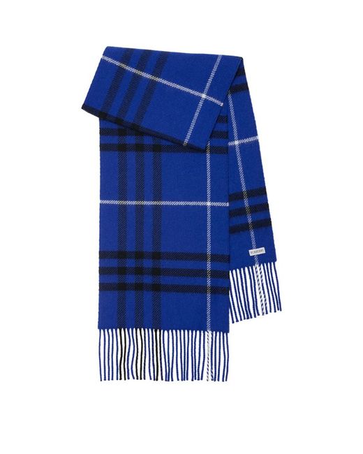 Burberry Wool-Cashmere Check Scarf