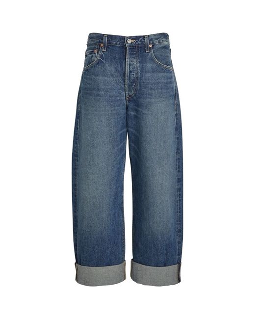 Citizens of Humanity Ayla Mid-Rise Wide-Leg Jeans