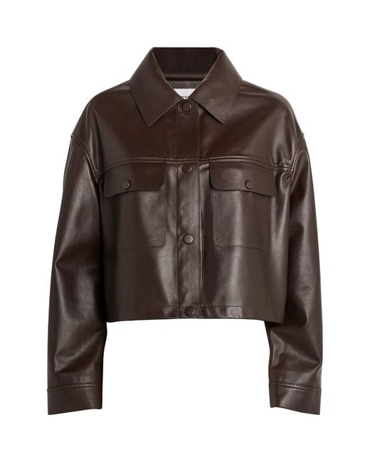 Yves Salomon Leather Jacket