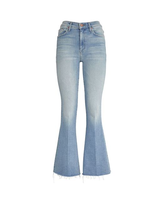 Mother The Weekender Fray Flared Jeans